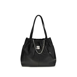 Marc Jacobs Black Lamb Ovis Aries Aries Shoulder Bag