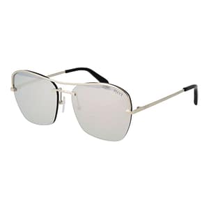 Emilio Pucci Silver Metal Sunglasses