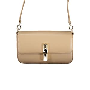 Furla Beige Leather Women Bag