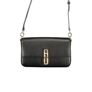 Furla Nero Leather Women Handbag