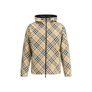 Burberry Multicolor Polyester Shell Jacket