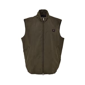 Paul & Shark Green Polyester Sleveless Jacket