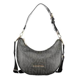 Mario Valentino Black Polyurethane Women Handbag