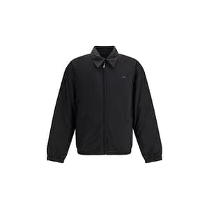 Prada Black Recycled Polyamide Full-Length Jacket