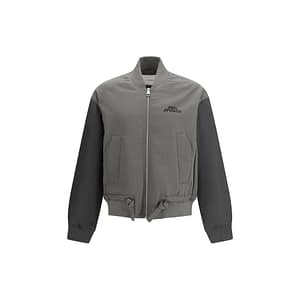 Axel Arigato Gray Polyester Bomber