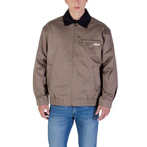 Calvin Klein Jeans Brown Cotton Bomber
