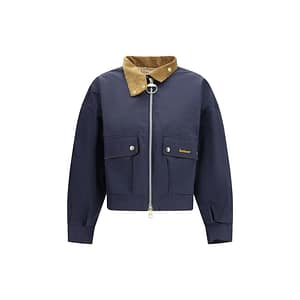 Barbour Blue Cotton Shell Jacket