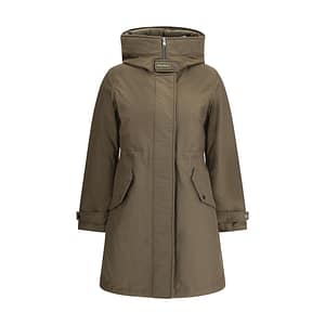 Woolrich Bicolor Cotton Parka