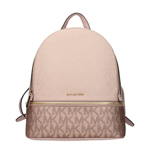 Michael Kors Pink Fabric Backpack