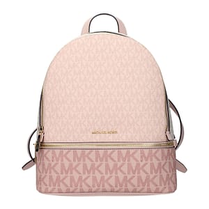 Michael Kors Pink Fabric Backpack