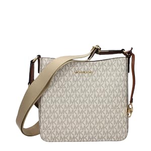 Michael Kors Beige Fabric Crossbody Bag