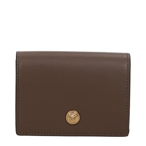Versace Brown Leather Wallet