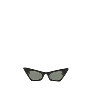 Alexander McQueen Black Plastic Sunglasses