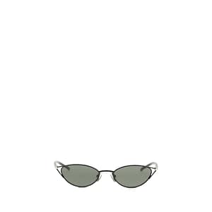 Alexander McQueen Black Metal Sunglasses