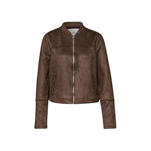 Street One Brown Polyester Bomber