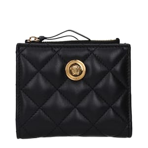 Versace Black Leather Wallet