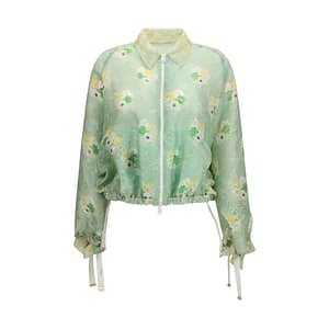 Fendi Bicolor Silk Bomber