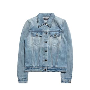 Amiri Blue Cotton Denim Jacket