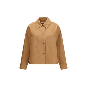 Max Mara Brown Cotton Coat