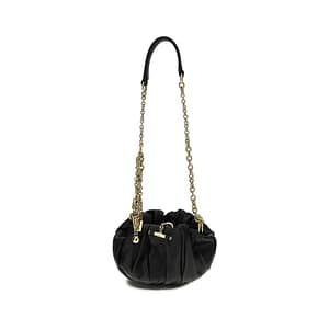 ChloƩ Black Lamb Ovis Aries Aries Shoulder Bag