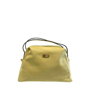 Baldinini Trend Bicolor Cowhide Clutch Bag