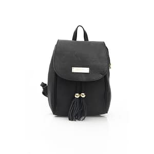 Baldinini Trend Black Leather Women Bag