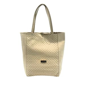 Baldinini Trend Beige Cowhide Clutch Bag