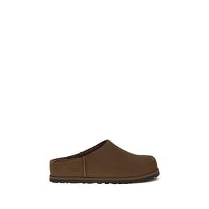 UGG Brown Calf Leather Bos Taurus Clogs