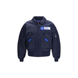 GR10K Blue Nylon Bomber