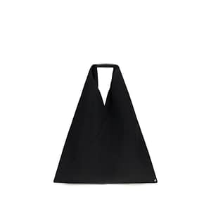 MM6 Black Polyester Handbag