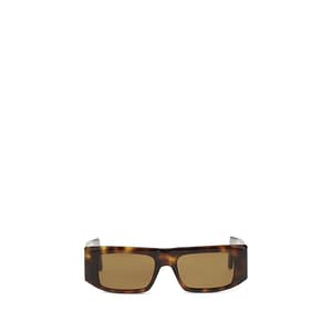 Valentino Garavani Brown Acetate Sunglasses