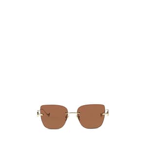 Valentino Garavani Brown Metal Sunglasses