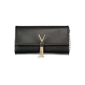 Mario Valentino Black Polyurethane Women's Bag
