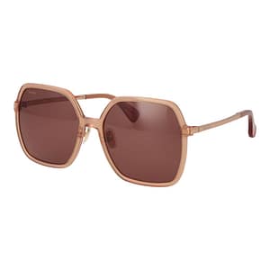 Max Mara Orange Acetate Sunglasses