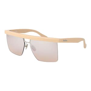Max Mara Beige Plastic Sunglasses