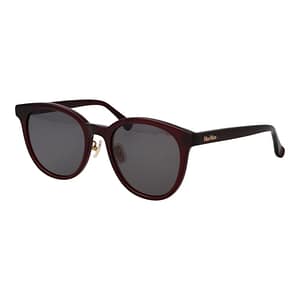 Max Mara Burgundy Acetate Sunglasses