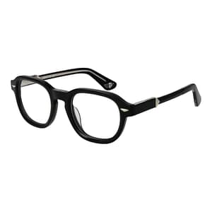 Police Black Cellulose Acetate Glasses (Frames)