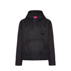 Valentino Black Nylon Shell Jacket