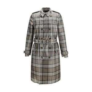 Burberry Brown Polyester Coat
