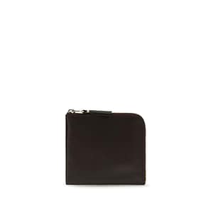 Comme Des Garçons Black Calf Leather Bos Taurus Wallet