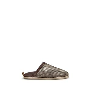 Forte_Forte Brown Calf Leather Bos Taurus Mules