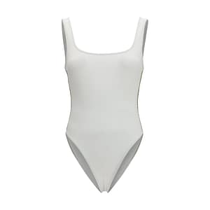 Burberry White Polyamide One-Piece Swimsuit