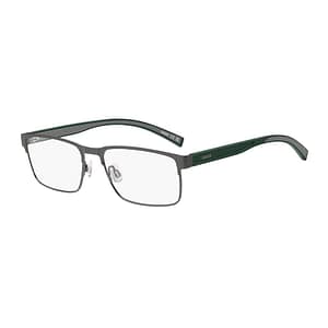 Hugo Boss Gray Steel & Aluminum Glasses (Frames)