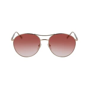 Longchamp Gold Metal Sunglasses