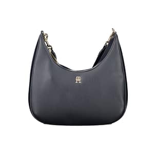 Tommy Hilfiger Blue Polyester Women Shoulder Bag