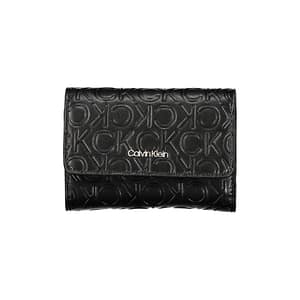 Calvin Klein Nero Polyester Women Wallet