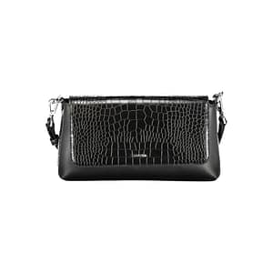 Calvin Klein Black Polyurethane Women Handbag