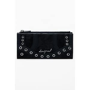 Desigual Nero Poliuretano Women Wallet