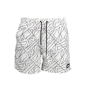 Karl Lagerfeld Bianco Polyester Men's Swim Boxer