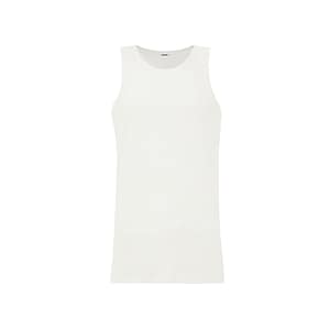 Jil Sander White Cotton Sleveless Jacket